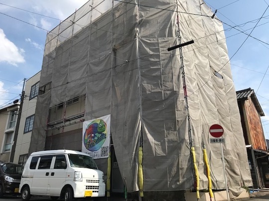 名古屋市千種区Iさま　外壁下地調整