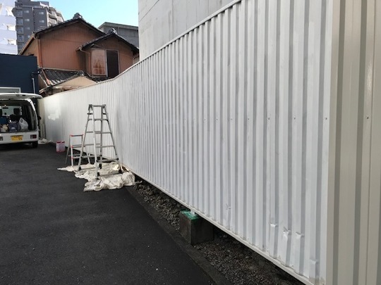 錆び止め後
