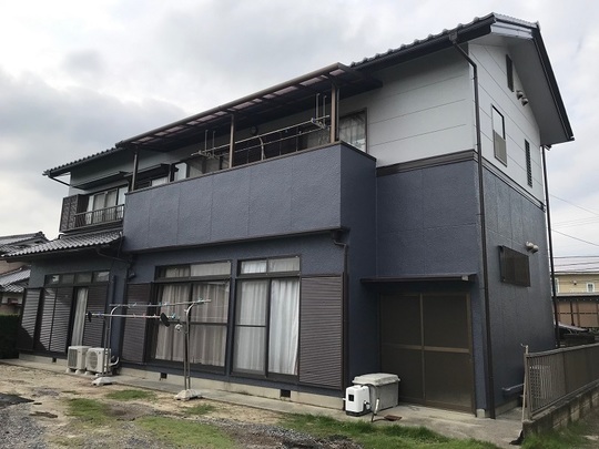 日進市Hさま　外壁塗装後２