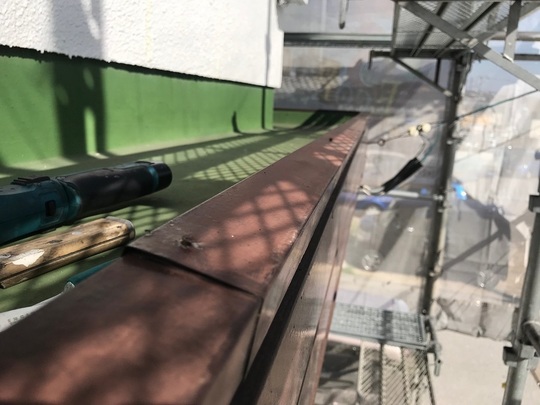 パラペット補修