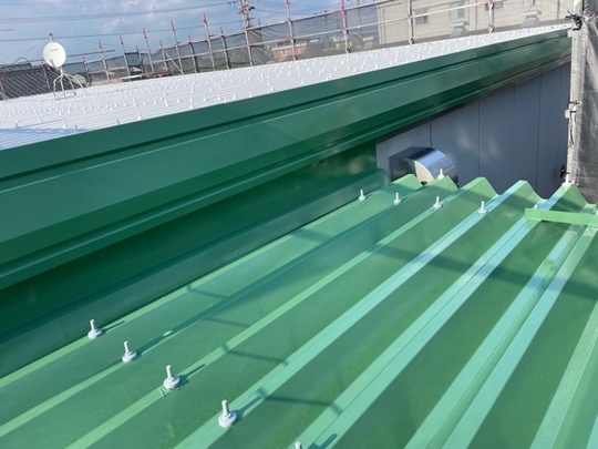 名古屋市中川区K㈱さま　屋根・外壁塗装工事
