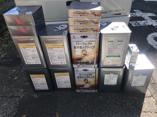塗装商品の豊富さ